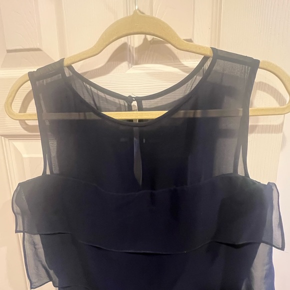 Tootsies brand sheath layered silk dress - Picture 4 of 10